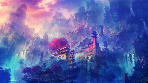 69 Anime Scenery Wallpapers On Wallpaperplay
