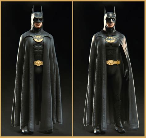 Batman Notes Michael Keatons Batman Costumes ‘89 Batman