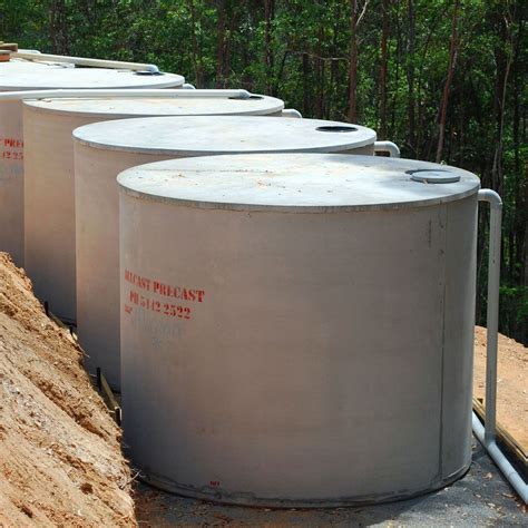 Underground Concrete Water Tanks Brisbane Allcast Precast Native