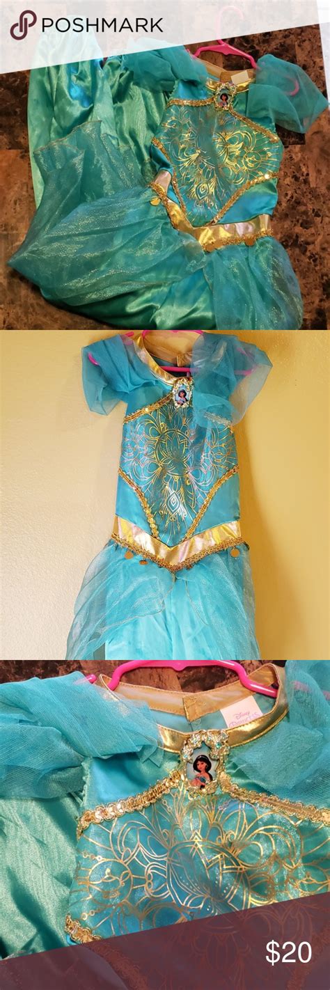 Disney Girls Princess Jasmine Dress Up Costume Dress Up Costumes