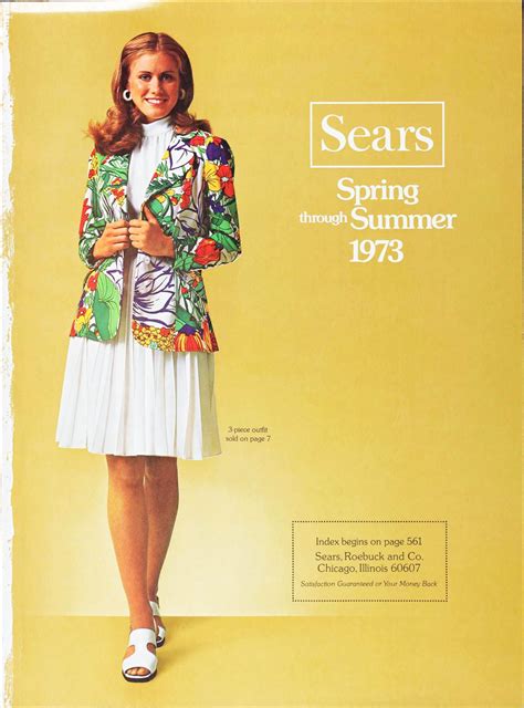 1973 Sears Spring Summer Catalog Womens Fashion Vintage Retro