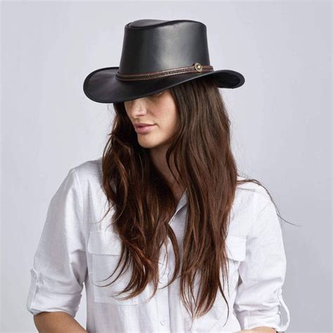 Leather Hats For Women By American Hat Makers
