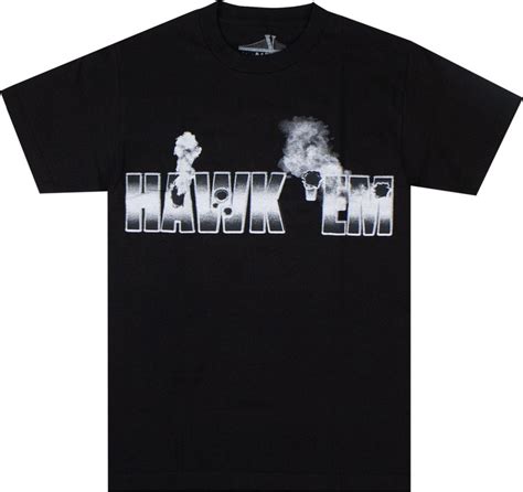 Buy Vlone X Pop Smoke Hawk Em Tee Black 1020 100000103xpsh Blac Goat