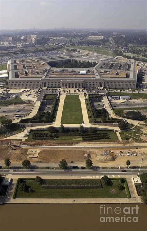 Aerial Photograph Of The Pentagon Photograph By Stocktrek Images