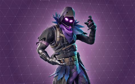 Download Wallpapers Raven Abstract Art Fortnite Battle Royale
