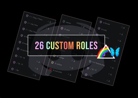 Rainbow Aesthetic Discord Server Template Streamer And Content Etsy