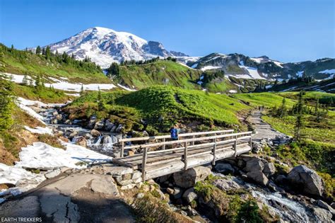 Epic Hikes In Mount Rainier National Park Earth Trekkers