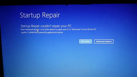 Startup repair is a windows recovery tool that can fix certain system problems that might prevent windows from starting. Startup Repair couldn't repair your PC - SrtTrail.txt ...