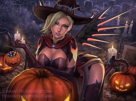 Witch Mercy Overwatch 2 Versions Available By Sciamano240 On