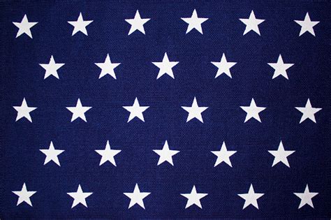 Star Background On An American Flag Stock Photo Download Image Now