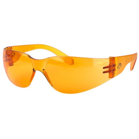 Walkers Gwp Wrsgl Am Shooting Glasses Clearview Polycarbonate Amber Lens W Amber Frame Mad