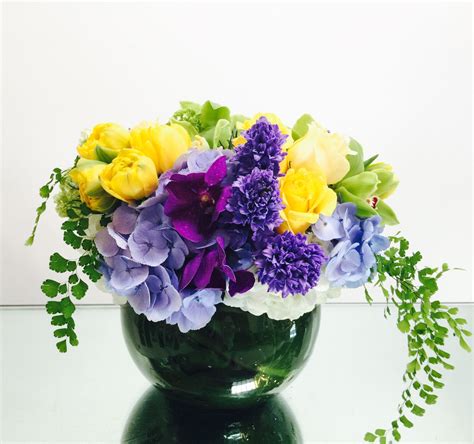 Fresh flower delivery to over 300 brisbane suburbs. Melody Blue by LA Premier | Creative flower arrangements ...