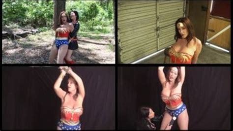 Classic Wunder Woman Surrenders Part 1 Standard Rachel Steele Bound And Gagged Clips4sale