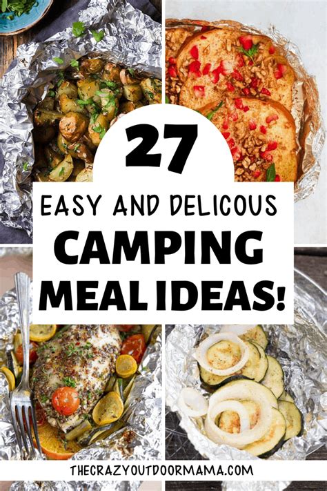 25 Easy Foil Packet Campfire Meals And Make Aheads The Crazy Outdoor