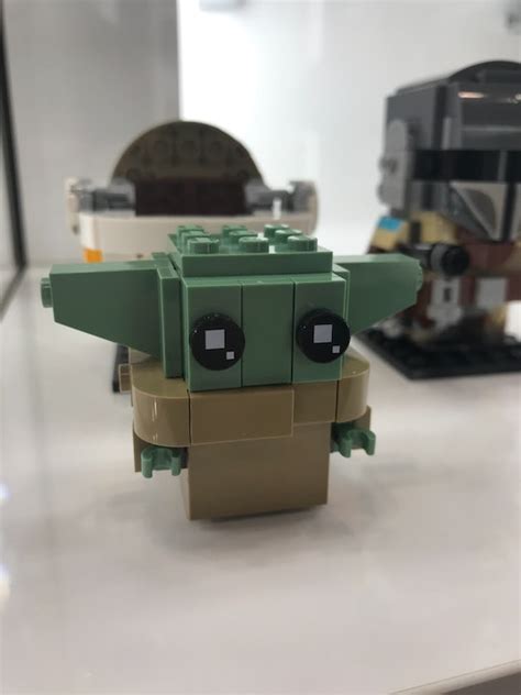 Lego Brickheadz Baby Yoda Is A Build Your Own Version Of The Child
