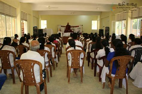 Sati Pasala Programme At Wikiliya Narada Maha Vidyalaya 14th November