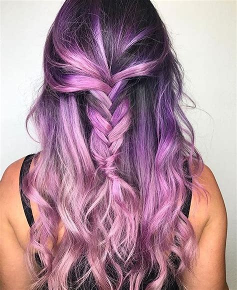 Purple Hair Color Is The Most Popular Of Bright Colors ️ Our Tips And