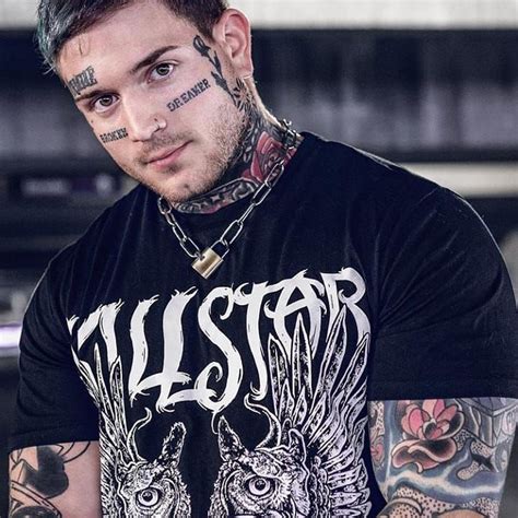 Tattooed Faces Squad On Instagram Danieljstahl Blackworktattoo