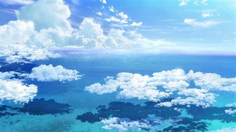 Beautiful Sky Anime Wallpapers Wallpaper Cave