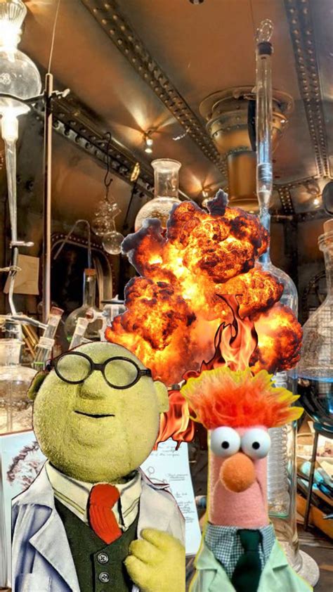Drbunsenhoneydew Beaker Muppets Explosion Muppets Beaker Fall