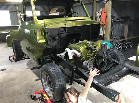 The F100 Comes Apart For The Build 1953 Ford F100 Build