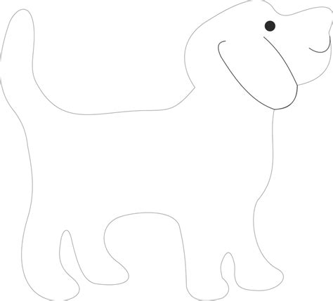 Dog Template · Free Vector Graphic On Pixabay
