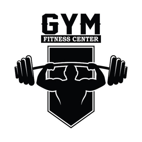 Logotipo De Fitness Y Gimnasio Vector Premium