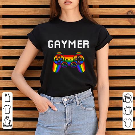 Hot Gaymer Pride Month Lgbt Gamer Lover Shirt Hoodie Sweater