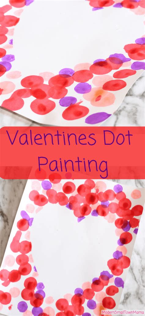 Valentines Dot Painting