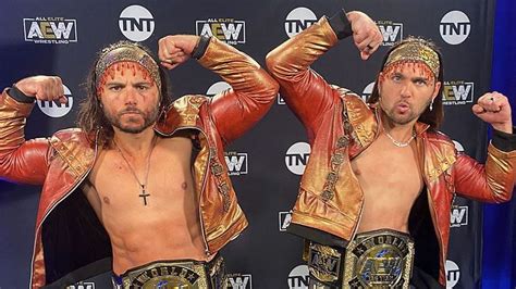 The Young Bucks Retain Their Aew Tag Team Championships At Aew Double