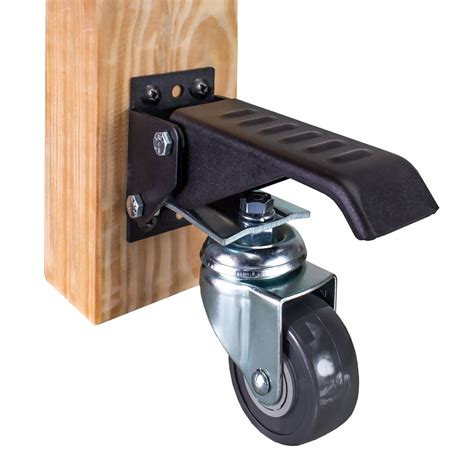 Powertec 4 Pack Workbench Caster Kit Swivel Casters With Polyurethane