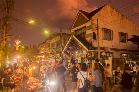 Thailand Lampang City Nightmarket Editorial Photography Image Of Town