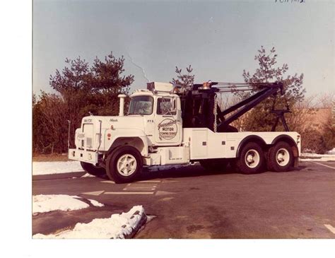 1970 R Model Mack Holmes 750 Wrecker Tow Truck Custom Tow Trucks