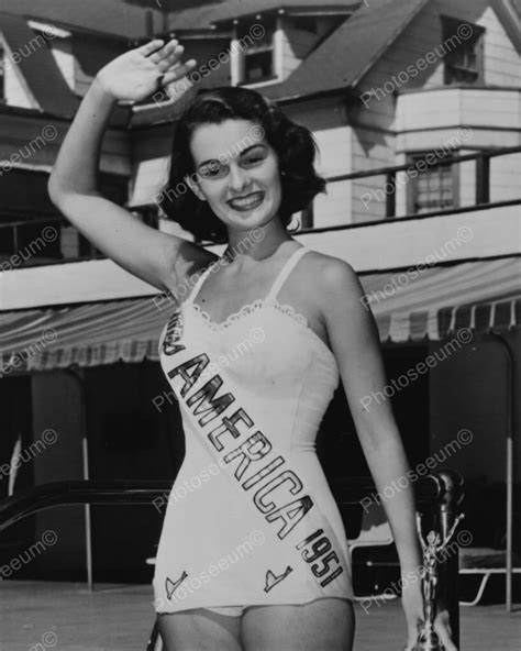 Betbeze Yolande Miss America 1951 8x10 Reprint Of Old Photo Photoseeum