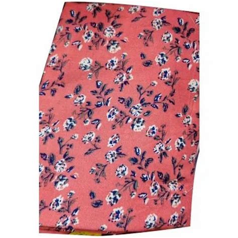 Flower Print Printed Rayon Fabric Width 54 Inch At Rs 90meter In New