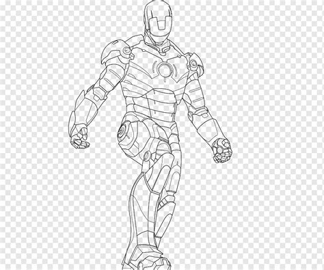 Gambar Iron Man Hitam Putih Printable Iron Man Coloring Pages