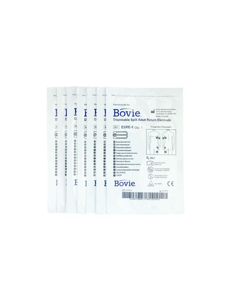 Bovie Cutera Btl Electrode Esre 1 Ground Pads 7 Pack