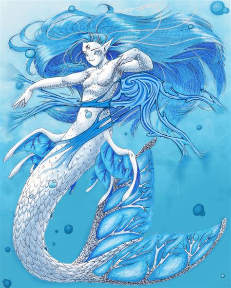 Arctic Mermaid By Kazerbe On Deviantart