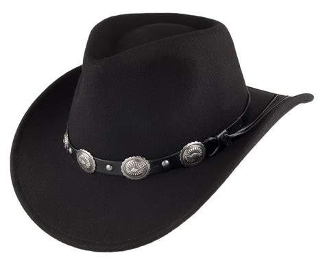 Hats Jaxon Hats Tombstone Cowboy Hat Black