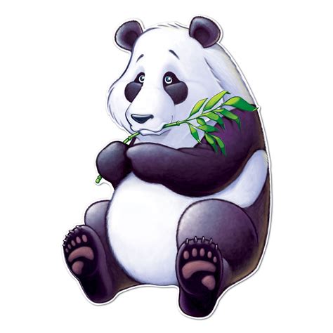 Panda Bear 3ft Cutout Party Supplies Canada Panda Bear Crafts Panda