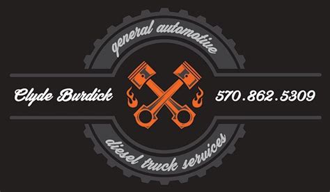 Add your logo and company colors to build a stronger brand. Mechanic Business Cards | Bullzeye Design