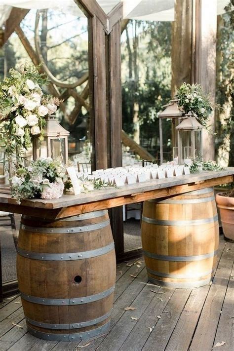 Country Wedding Ideas 26 Great Ways To Use Wine Barrels Emmalovesweddings