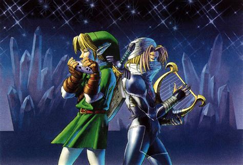 Video Game The Legend Of Zelda Ocarina Of Time Art