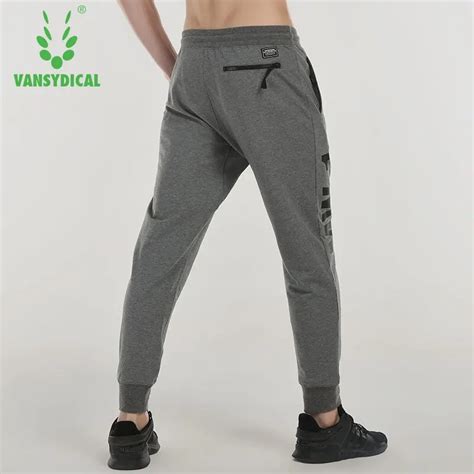 vansydical mens running pants yoga jogging tights breathable fitness workout basketball pants