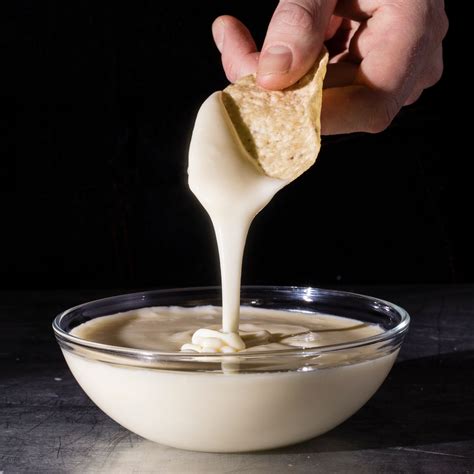 Classic Nacho Cheese Sauce Has A Gooey Melty Texture But Barely Tastes