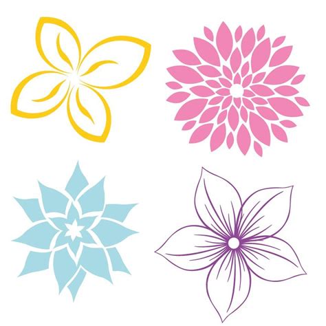 Free SVG Files | SVG, PNG, DXF, EPS | Floral Elements