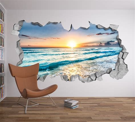 15 Collection Of Beach 3d Wall Art