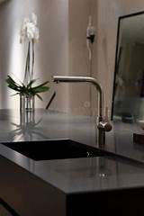 Dark Faucet With Stainless Sink Photos