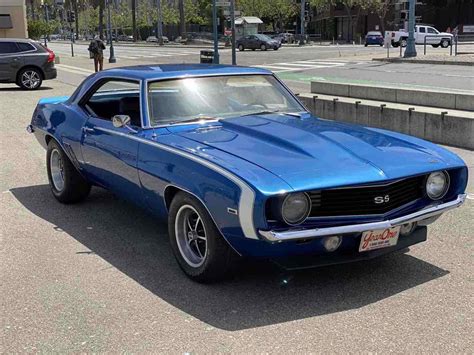 1969 Chevrolet Camaro Ss Lemans Blue Rwd Manual For Sale Chevrolet