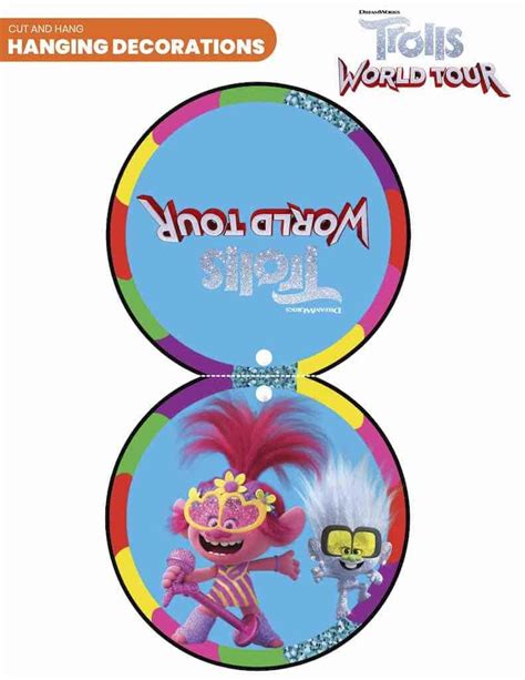 Print word coloring pages for free and color our word coloring! Free Printable Trolls World Tour Coloring Pages & Party ...
